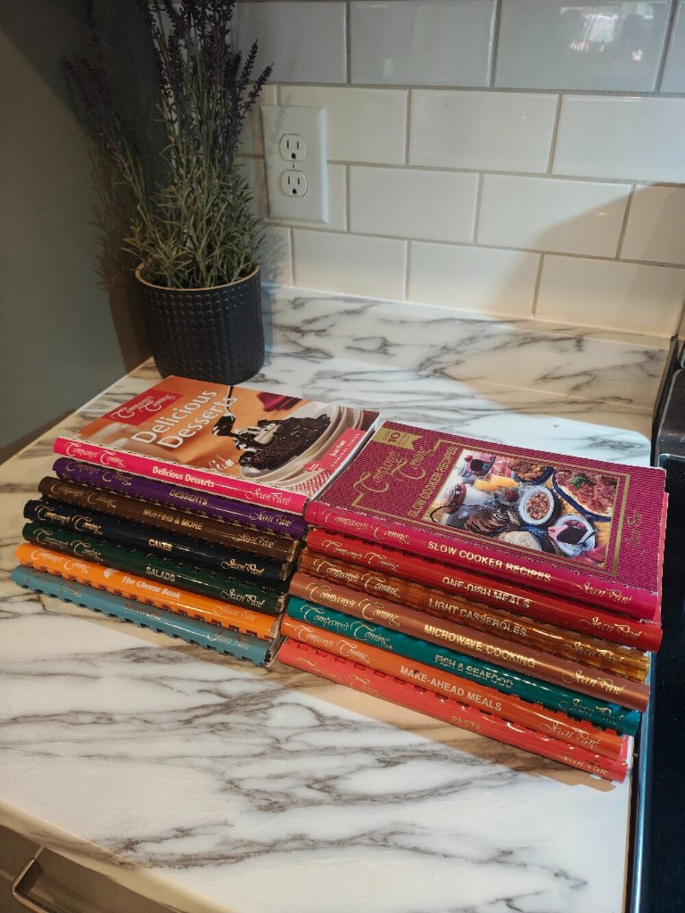Company's Coming Cookbooks Lot of 14 Jean Paré Canadian Baking Desserts Dinners